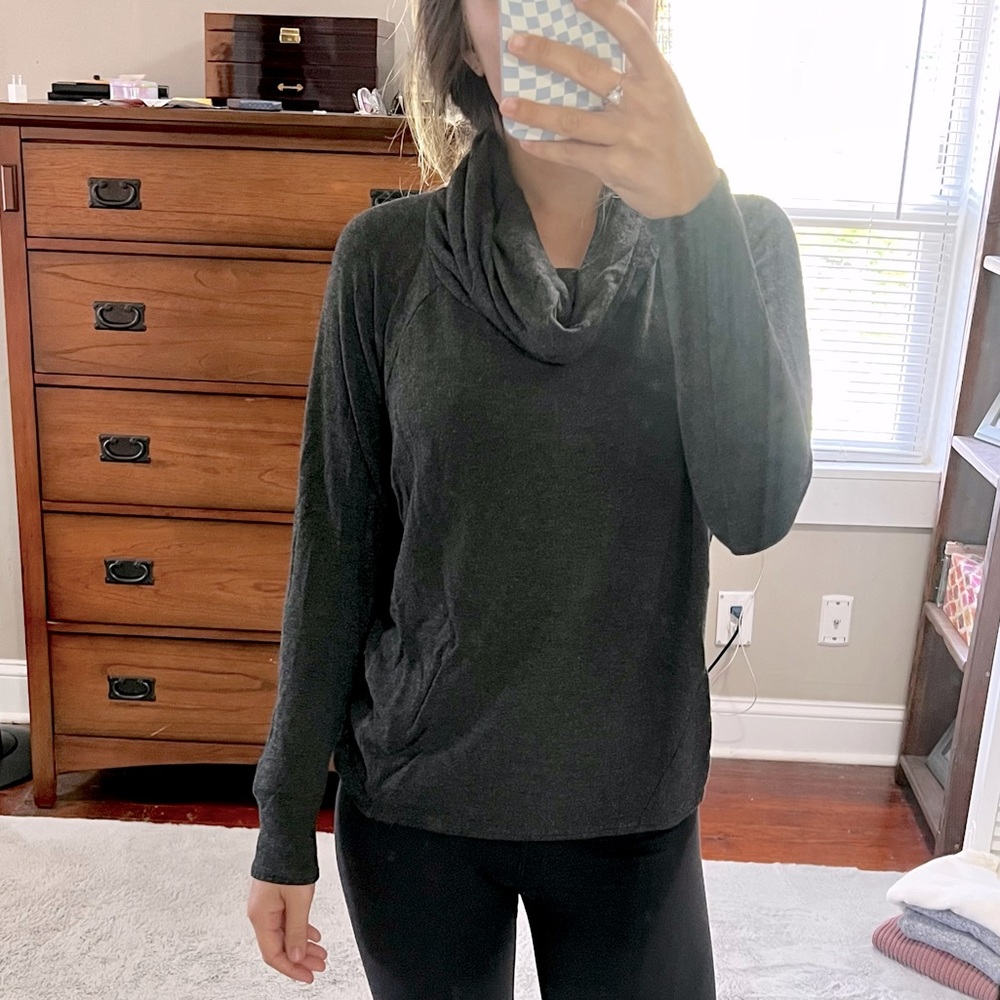 Lou & Grey | Cowl Neck Sweatshirt